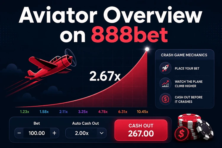 Aviator Overview on 888bet